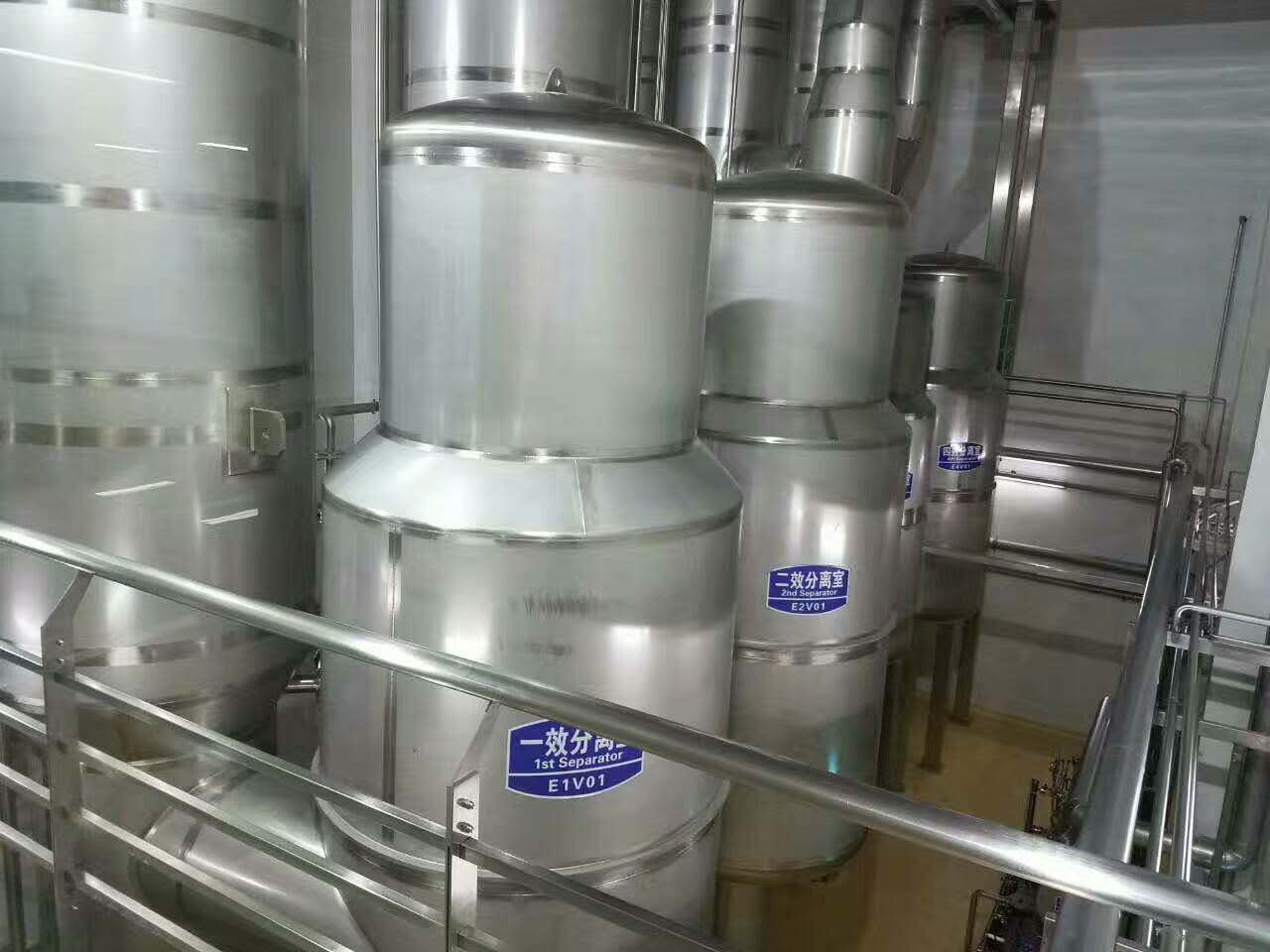 东营大型的二手多效蒸发器来电咨询